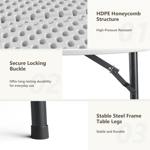 MAKE CHANGES waterproof plastic top resists stains and cleans easily.