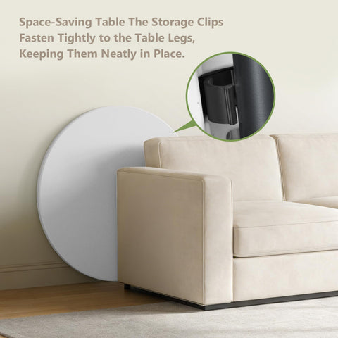 MAKE CHANGES easy cleanup with damp cloth after meals.