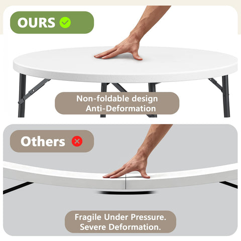 MAKE CHANGES sturdy metal frame provides wobble-free stability on any surface.