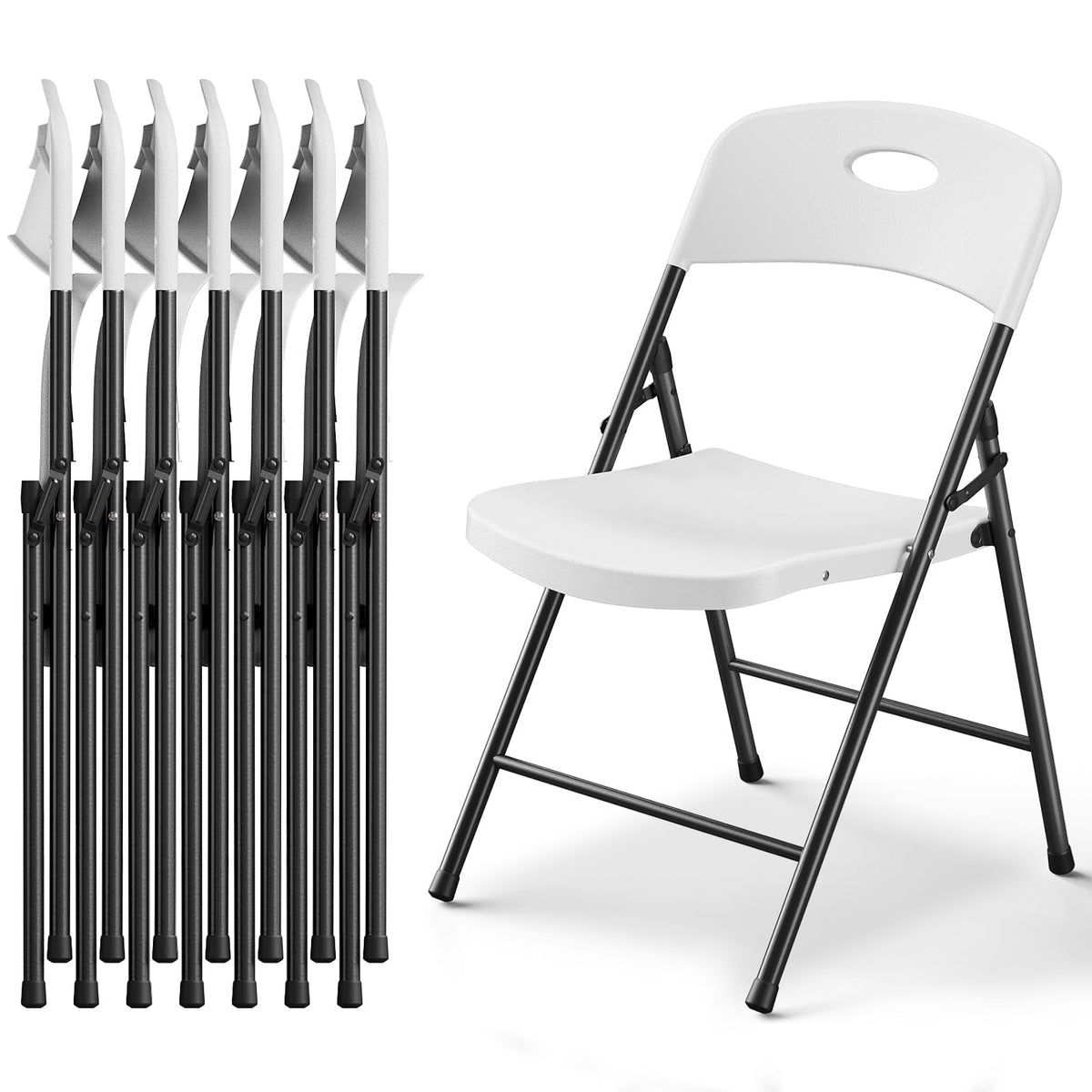 MAKE CHANGES folding chair metal frame close-up for sturdy outdoor seating