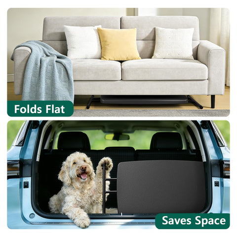 Make Changes folding table 30-inch surface close-up highlights durable, water-resistant top.