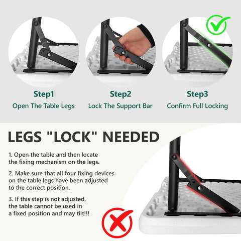 Make Changes 4ft adjustable-height table in use for versatile layouts.