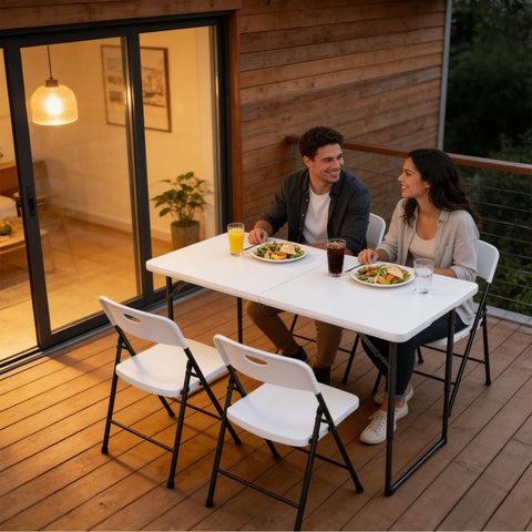Make Changes 4ft surface ideal for dining and crafts.