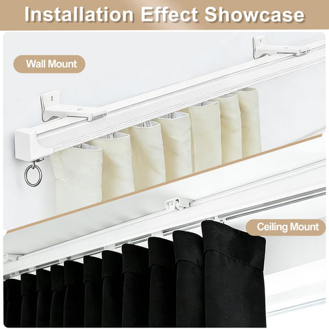 MaKefeile track features electrophoretic coating for durable color and finish.