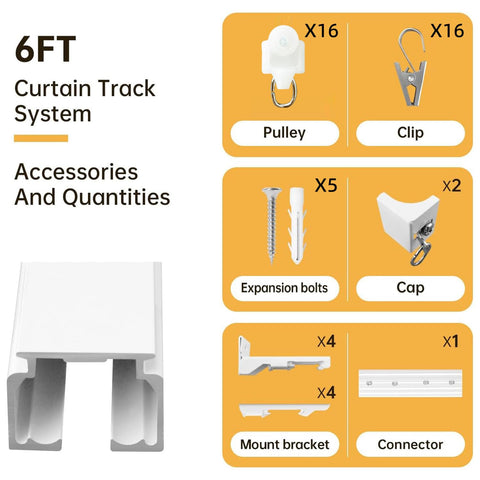 MaKefeile packaging includes all installation accessories and parts.