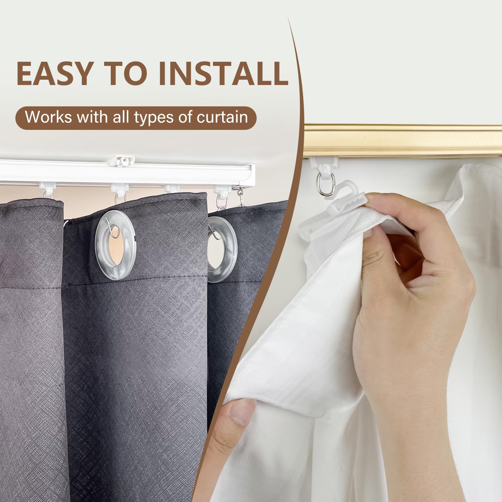 MaKefeile heavy-duty brackets ensure secure mounting for outdoor or indoor use