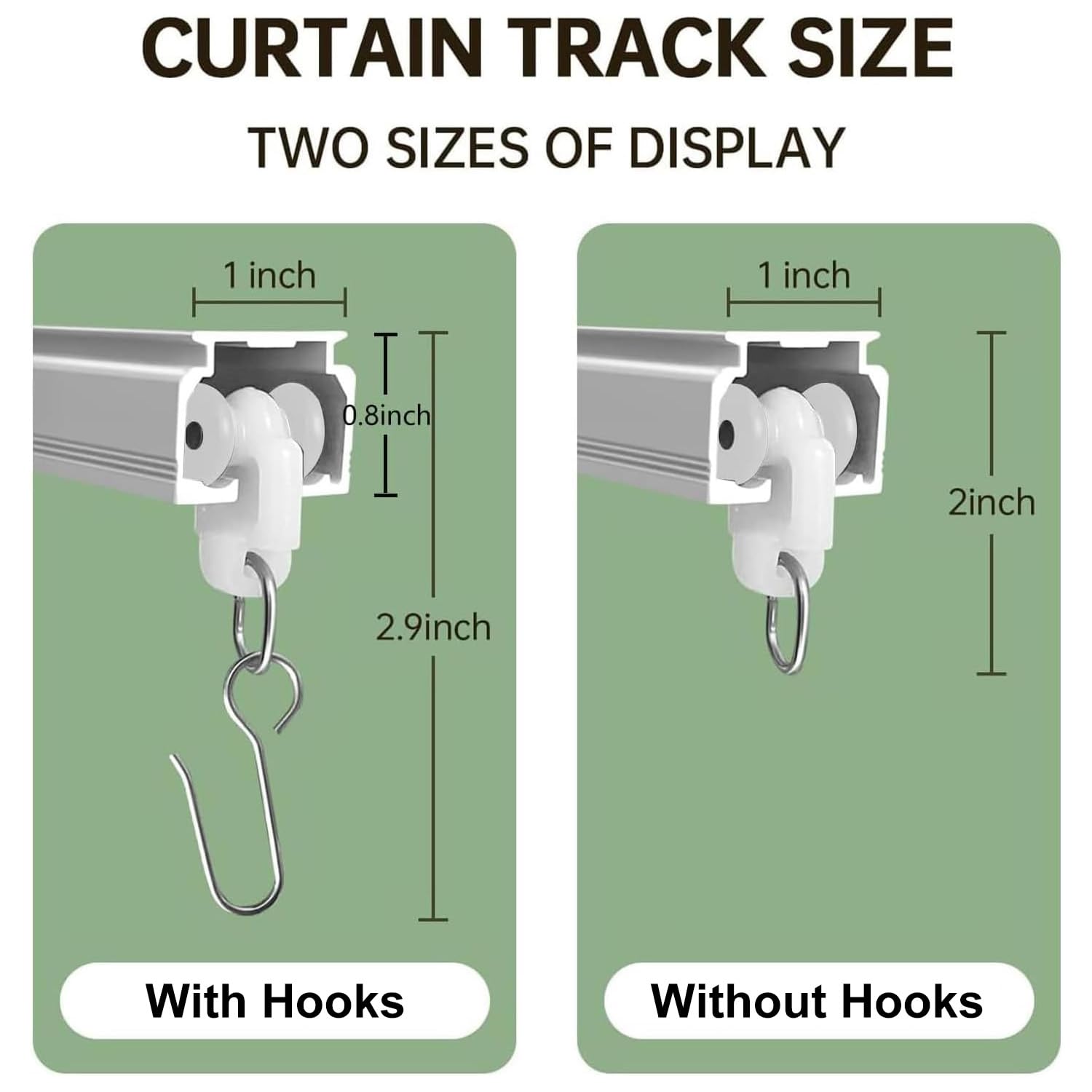MaKefeile wall-mount curtain track ideal for easy room division