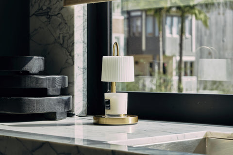 Malbella Essentials gift ready candle warmer showcasing premium packaging.