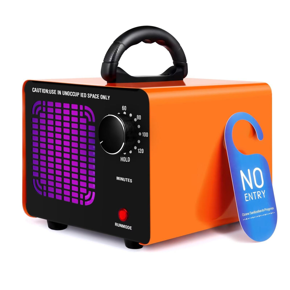 Maleb ozone generator 320000mg/h front view for quick home odor removal.