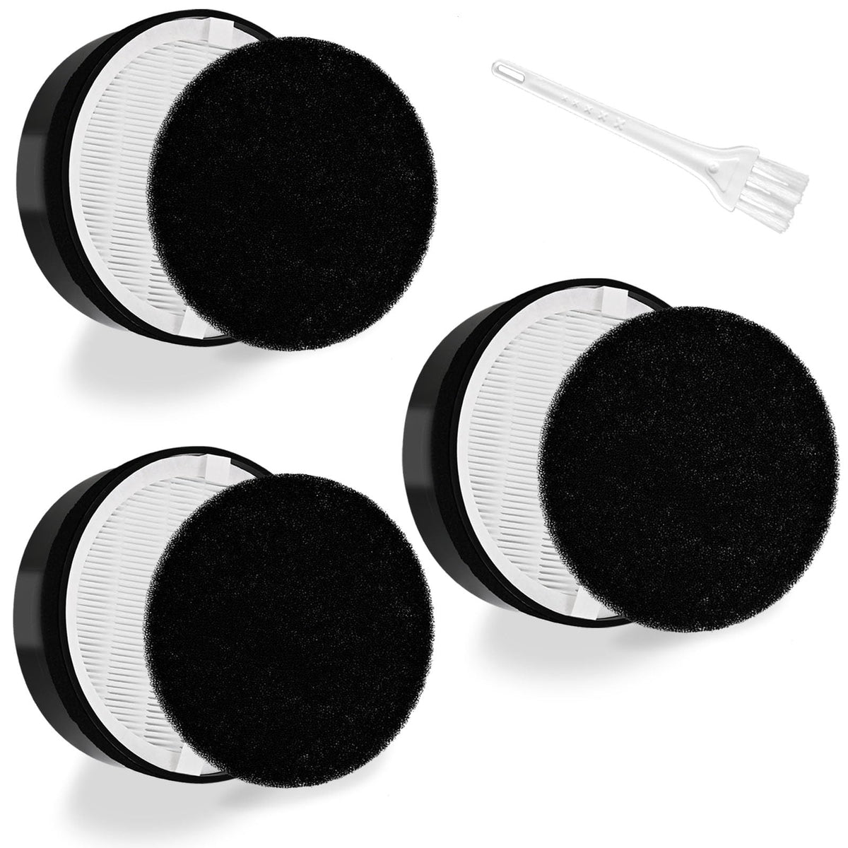 MalhSlix LV-H132 replacement filter 3-pack for clean air filtration.