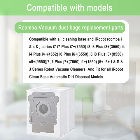 MalhSlix Roomba 24-pack compatibility highlights i7 and s9 for broad use