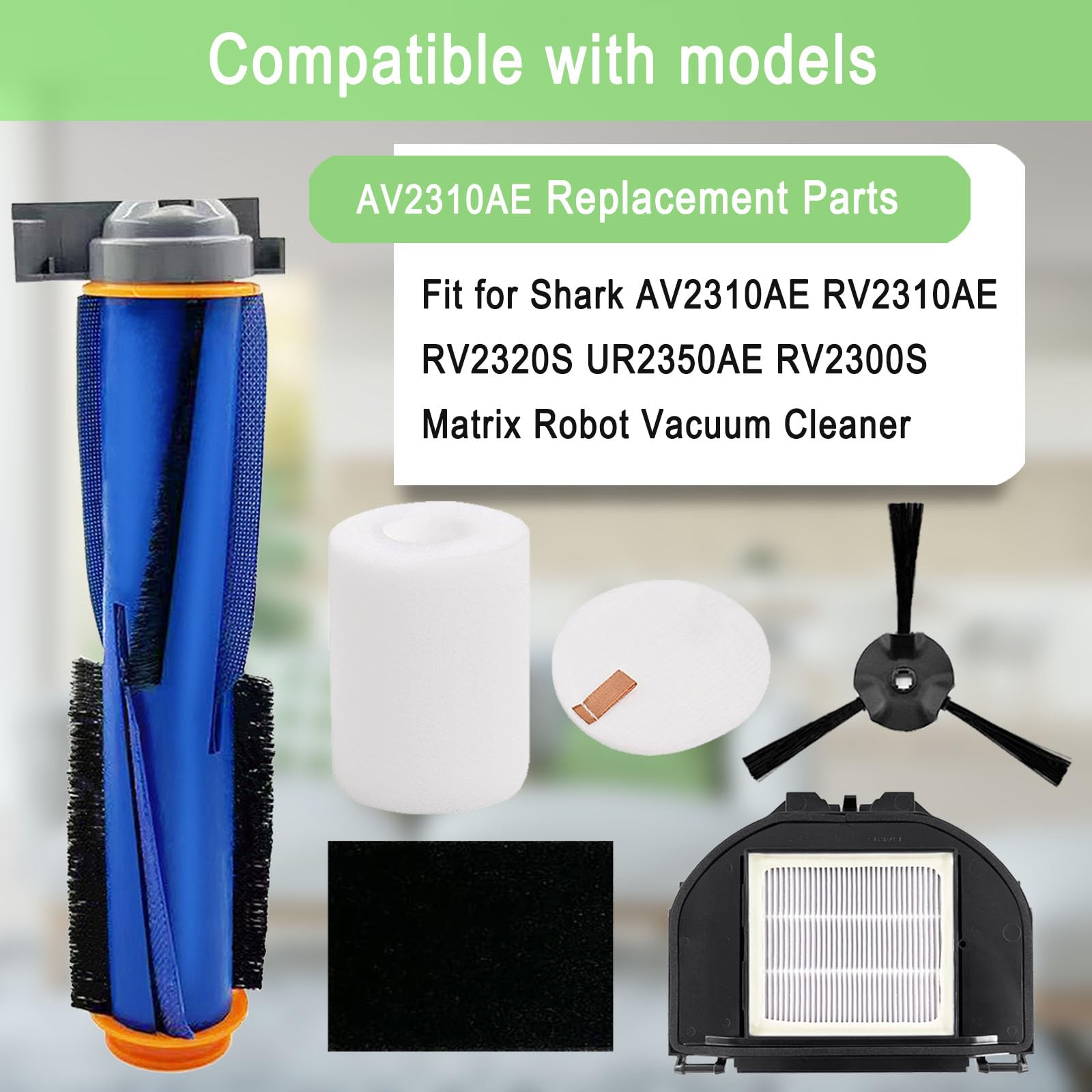 MalhSlix RV2310AE foam filters capture fine dust for cleaner air