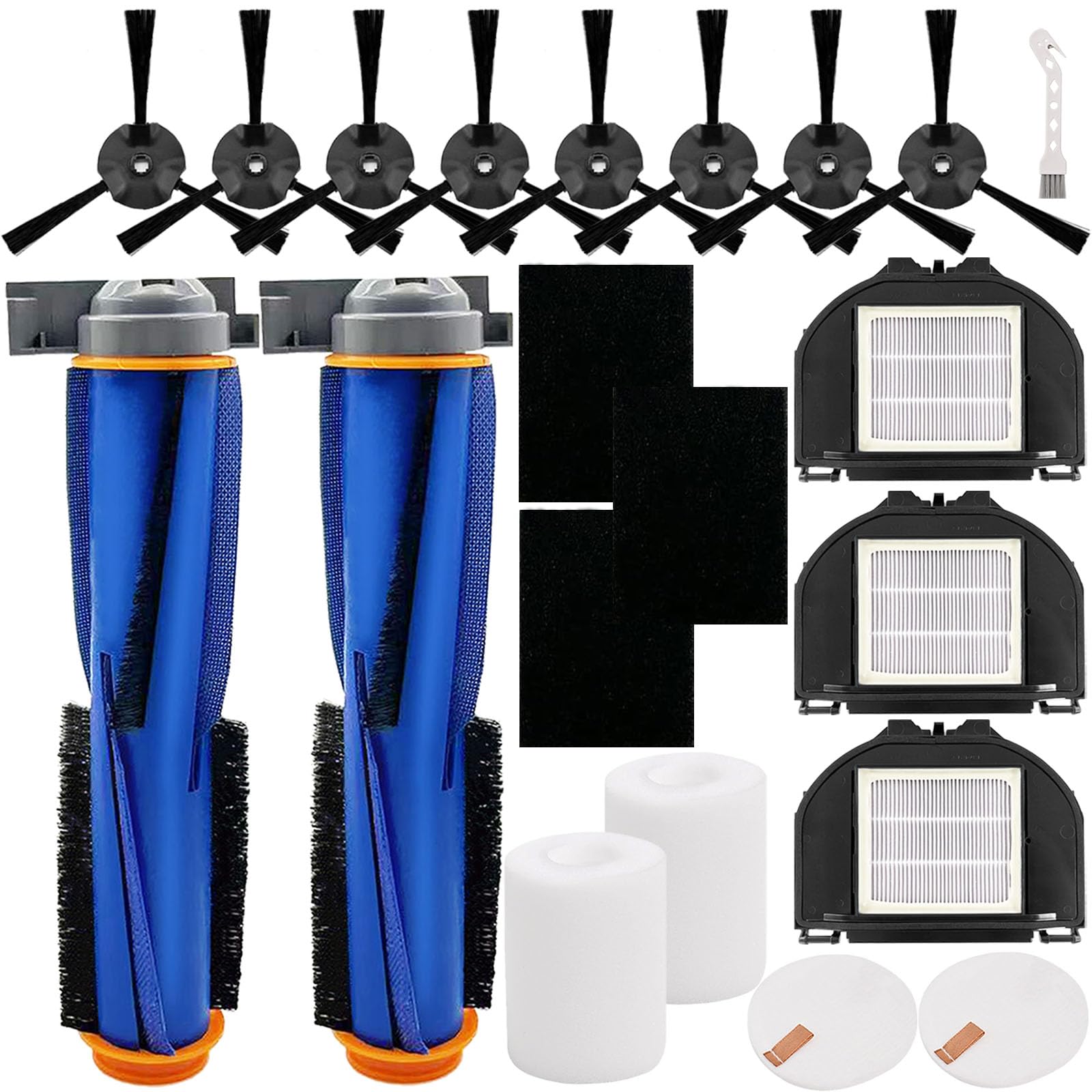 MalhSlix RV2310AE main brush shown for Shark Matrix compatibility and improved debris pickup