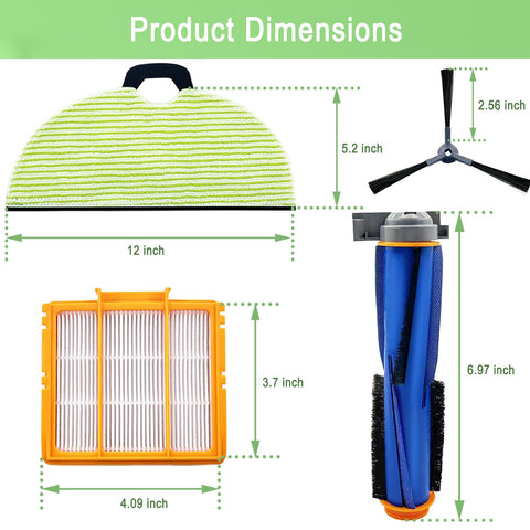 MalhSlix AV2610WA filter-pre-motor foam-felt for motor protection