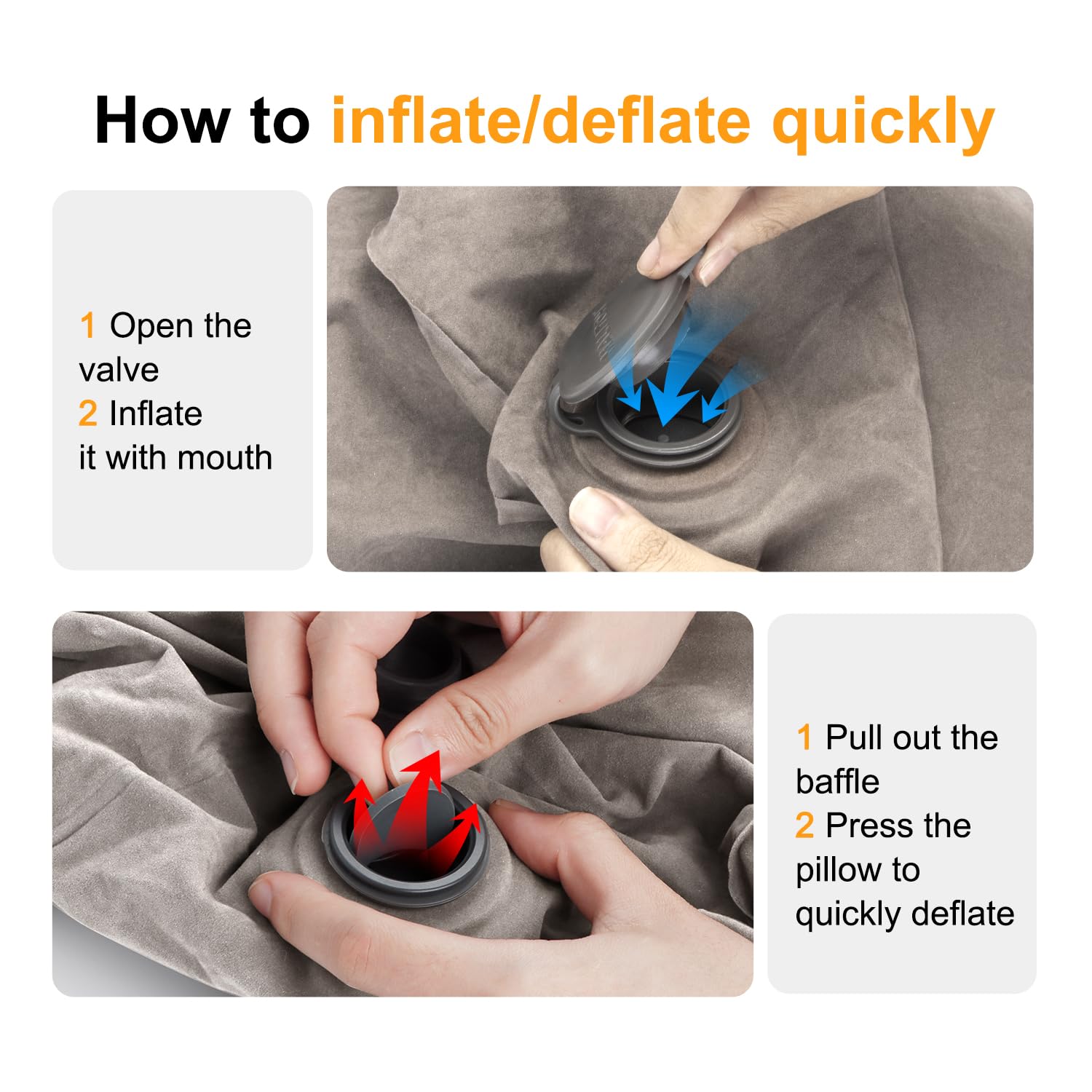 Maliton two-chamber foot rest – customizable height for versatile seating.
