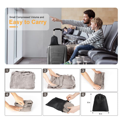 Maliton inflight use on window or middle seats with extra surface