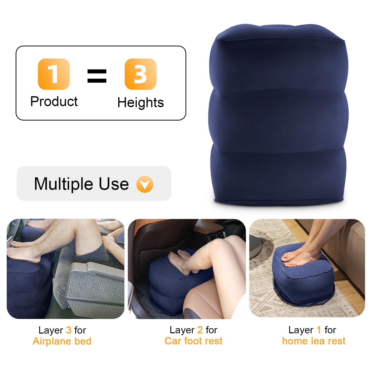 No-pump-needed inflation speeds setup and reduces packing hassle.