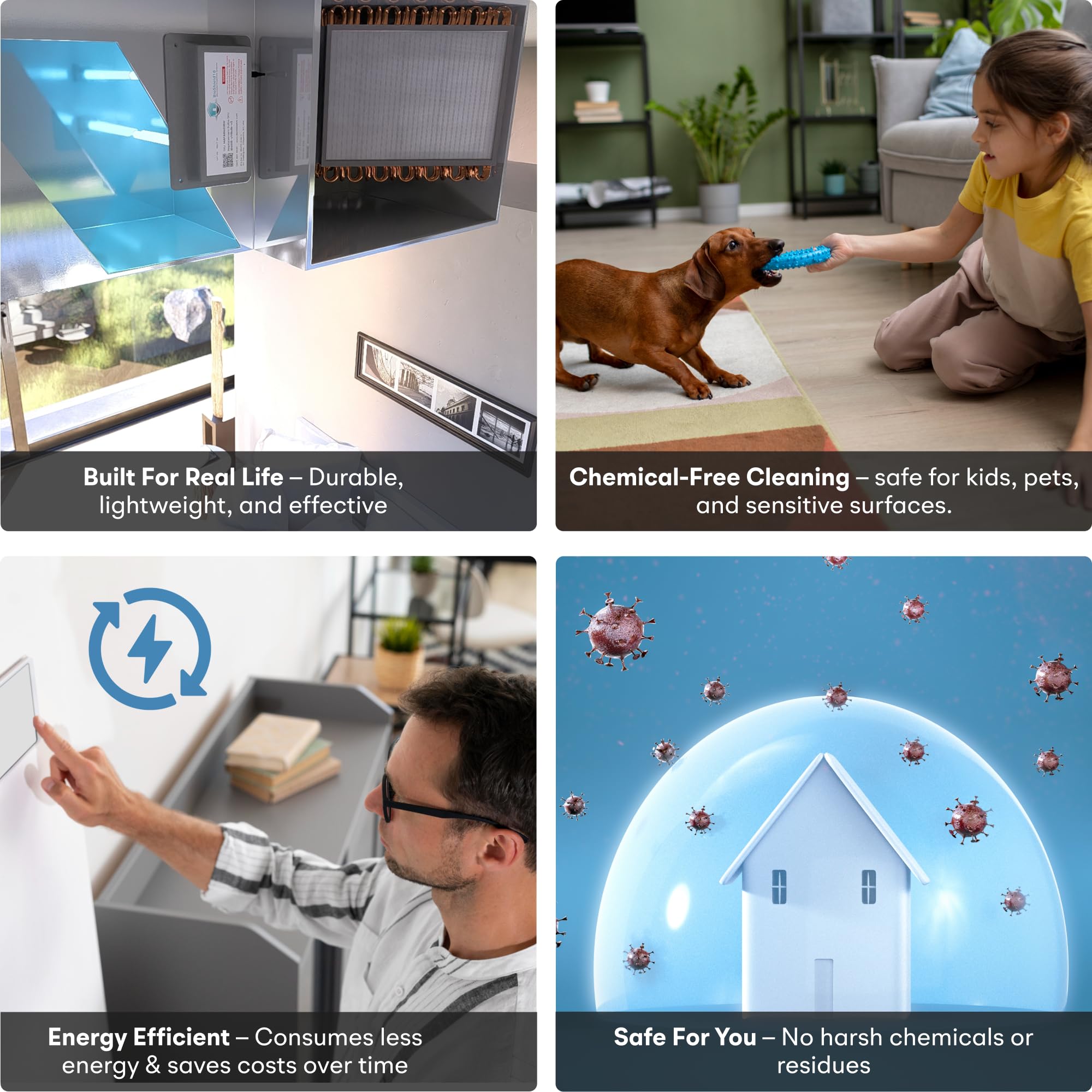 Mammoth BioShieldUV compact design fitting tight HVAC spaces