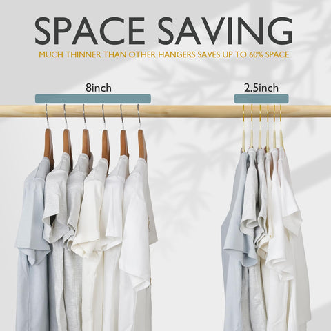 ManGotree versatile hanger for shirts, pants, dresses, and sweaters.