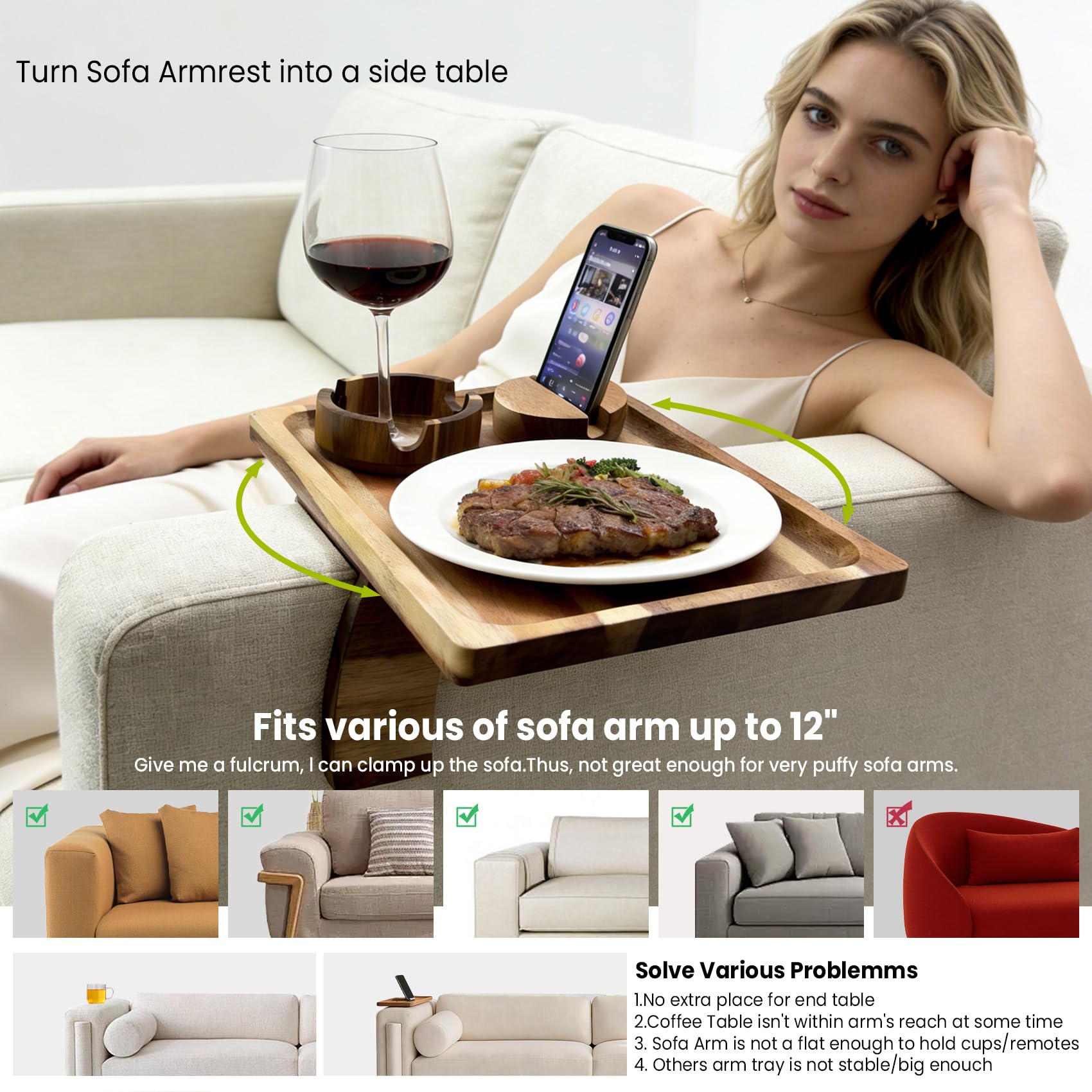 Manspdier built-in phone stand keeps your device ready
