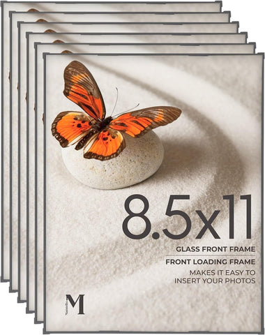 Mantello Essentials 8.5x11 front-loading frame for quick photo changes