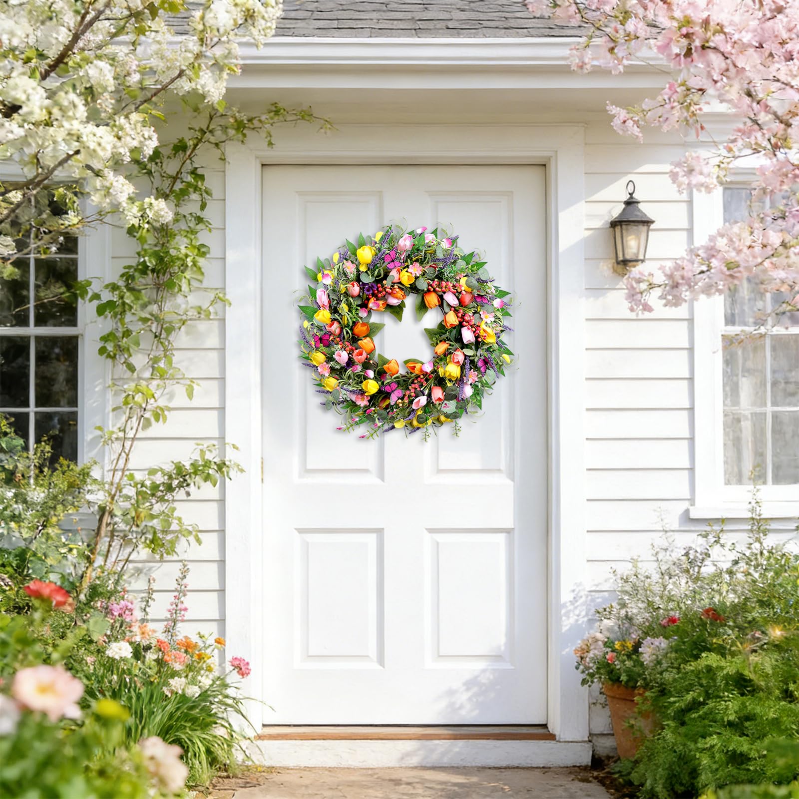 Mapaim butterflies accents add whimsy to spring entry decor