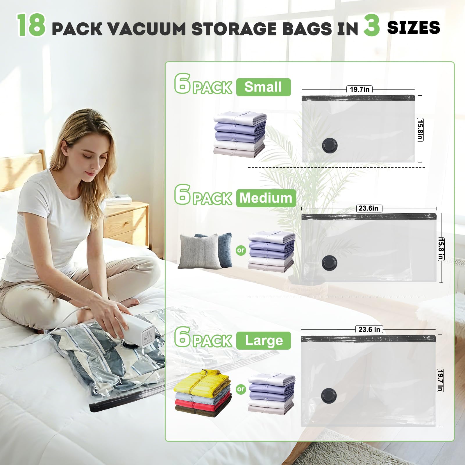 Mapambo space-saving travel bags ideal for cruise and airline luggage.