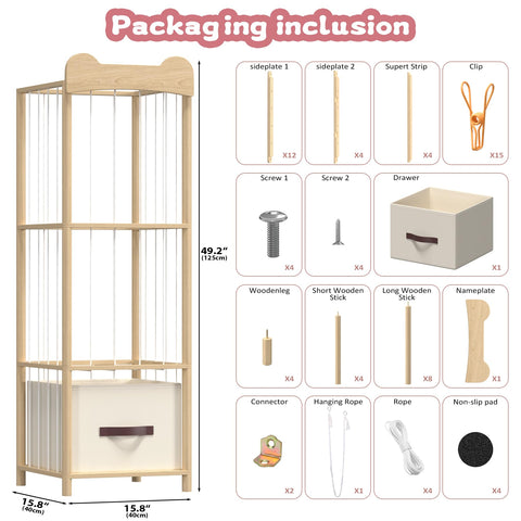 MapleGrace-child-room-toy-storage-organization system supports simple daily cleanup.
