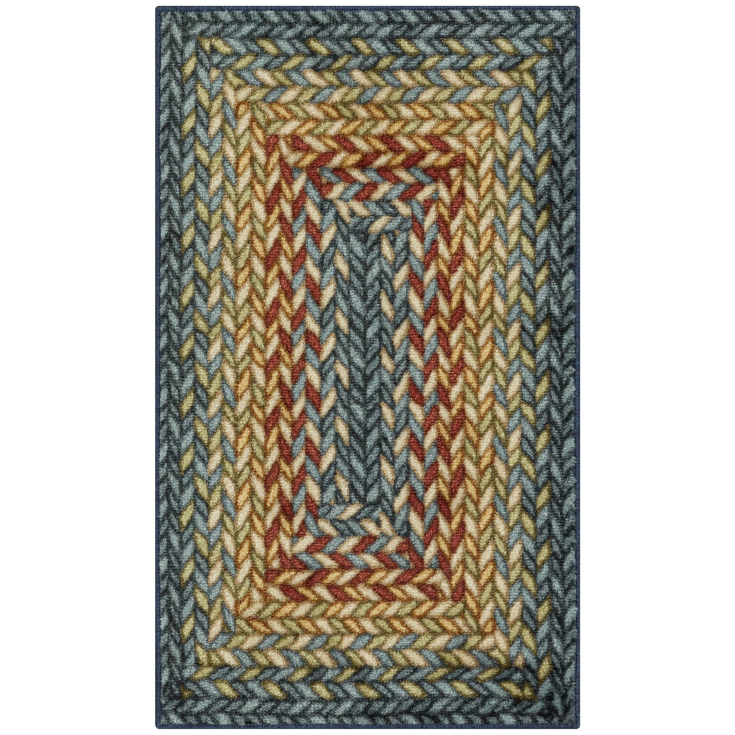 Maples Rugs Marion braid-pattern rug adds textured warmth to any room