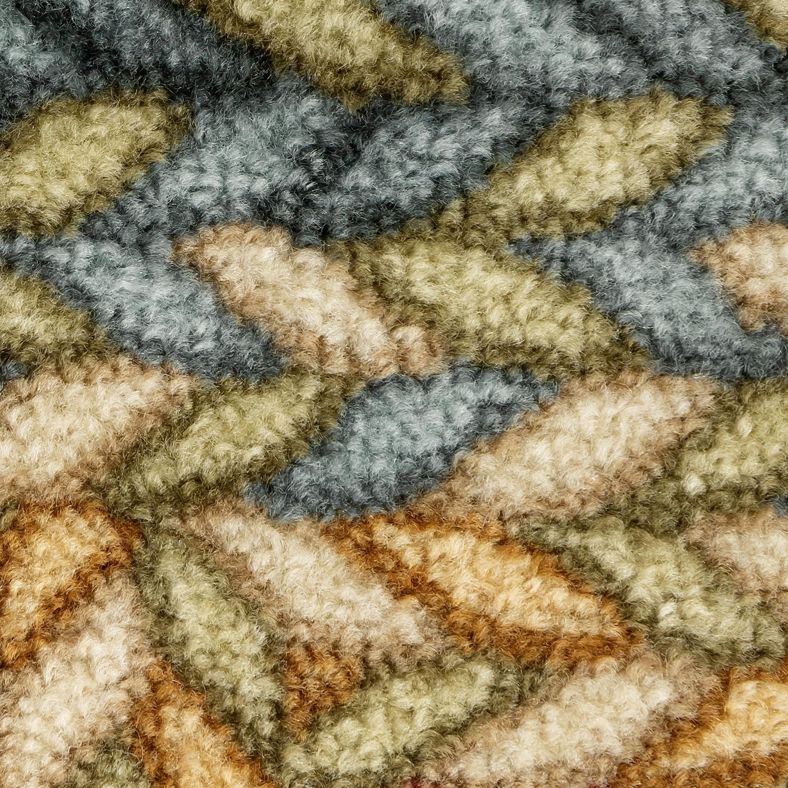 Maples Rugs Marion stain-resistant pile withstands daily wear.