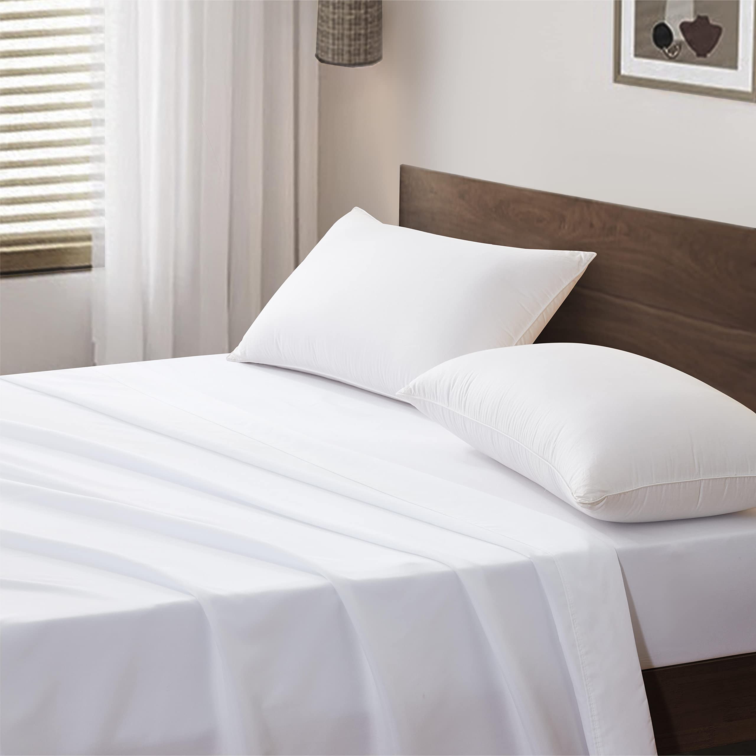 Maple&Stone machine-washable and low-maintenance sheet, easy care for busy homes.