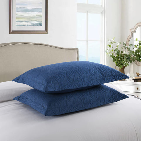 MarCielo envelope-closure pillow shams keep pillows neatly secured