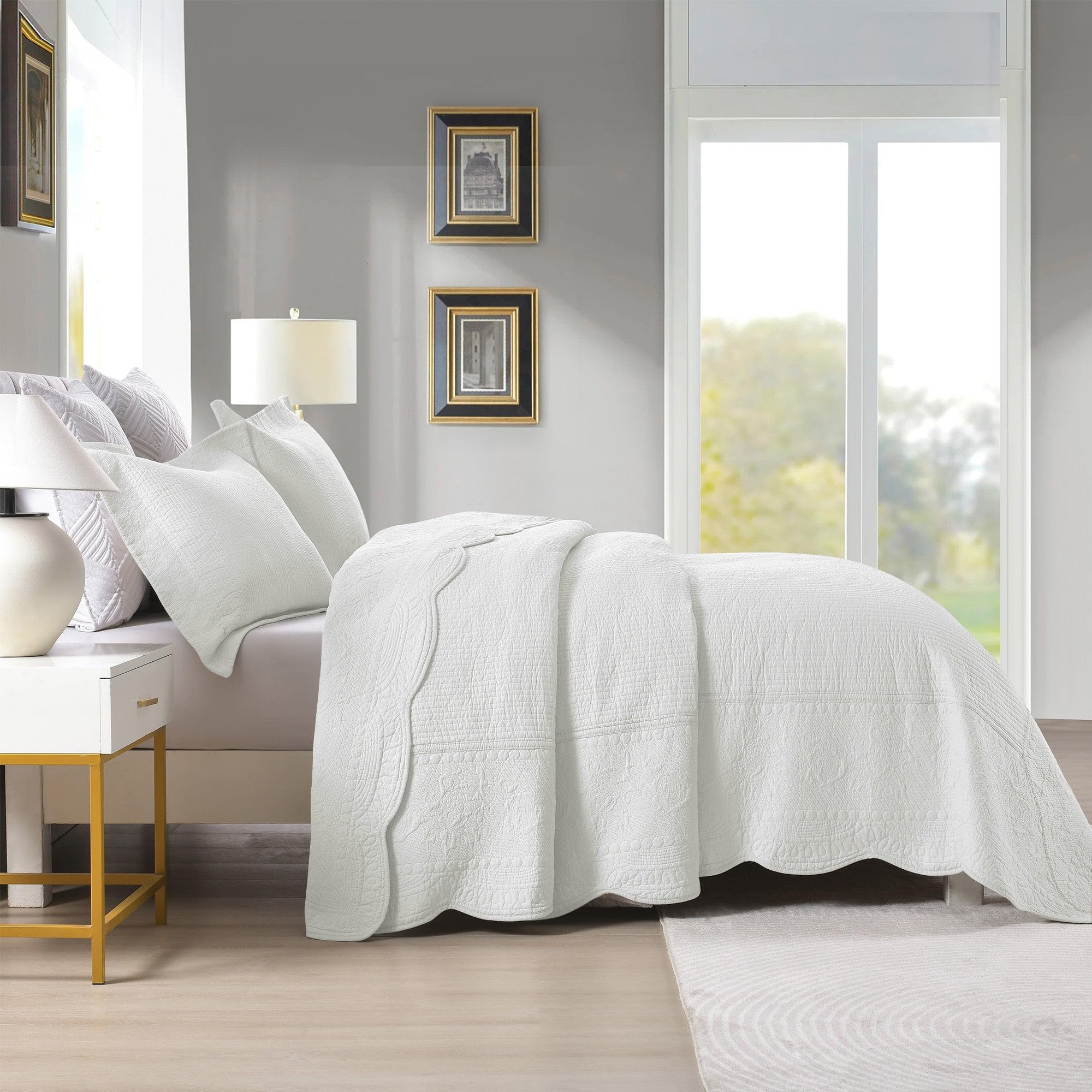 MarCielo king shams 20x36 offer bold, balanced finish.