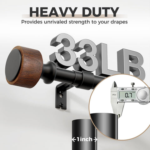 MARHSIPE wood grain finials closeup shows elegant texture for timeless decor