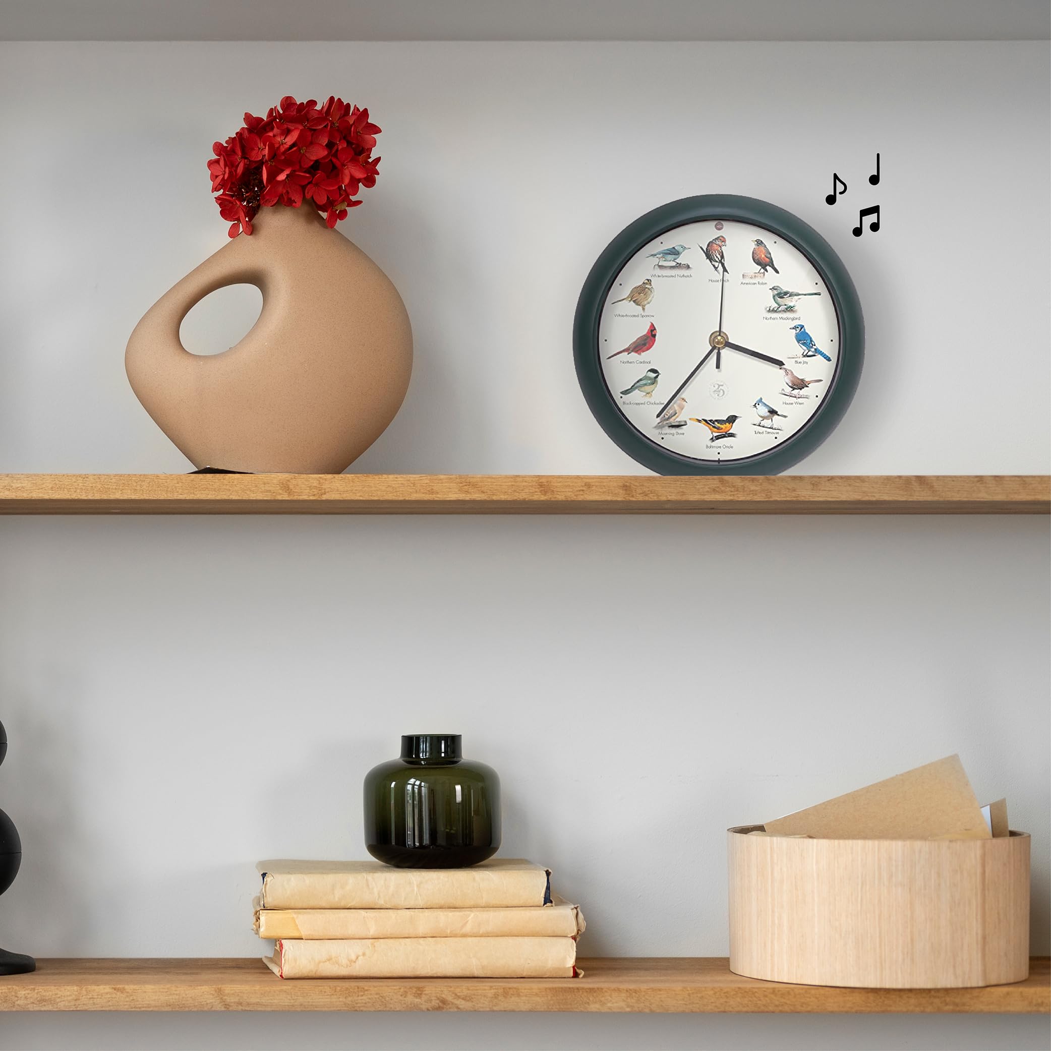 Gift-ready packaging for the Mark Feldstein 25th Anniversary edition clock.