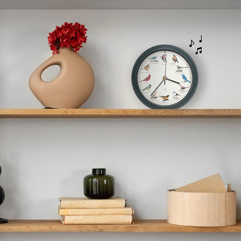 Gift-ready packaging for the Mark Feldstein 25th Anniversary edition clock.