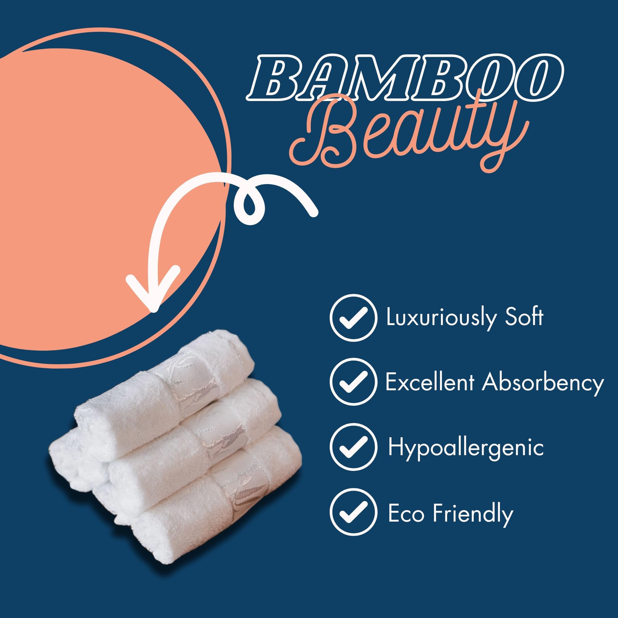Marmaris Co absorbent wash cloths ideal for quick, comfortable drying.
