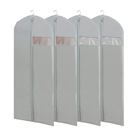 MARMINS long dress bag with clear window for quick garment identification.