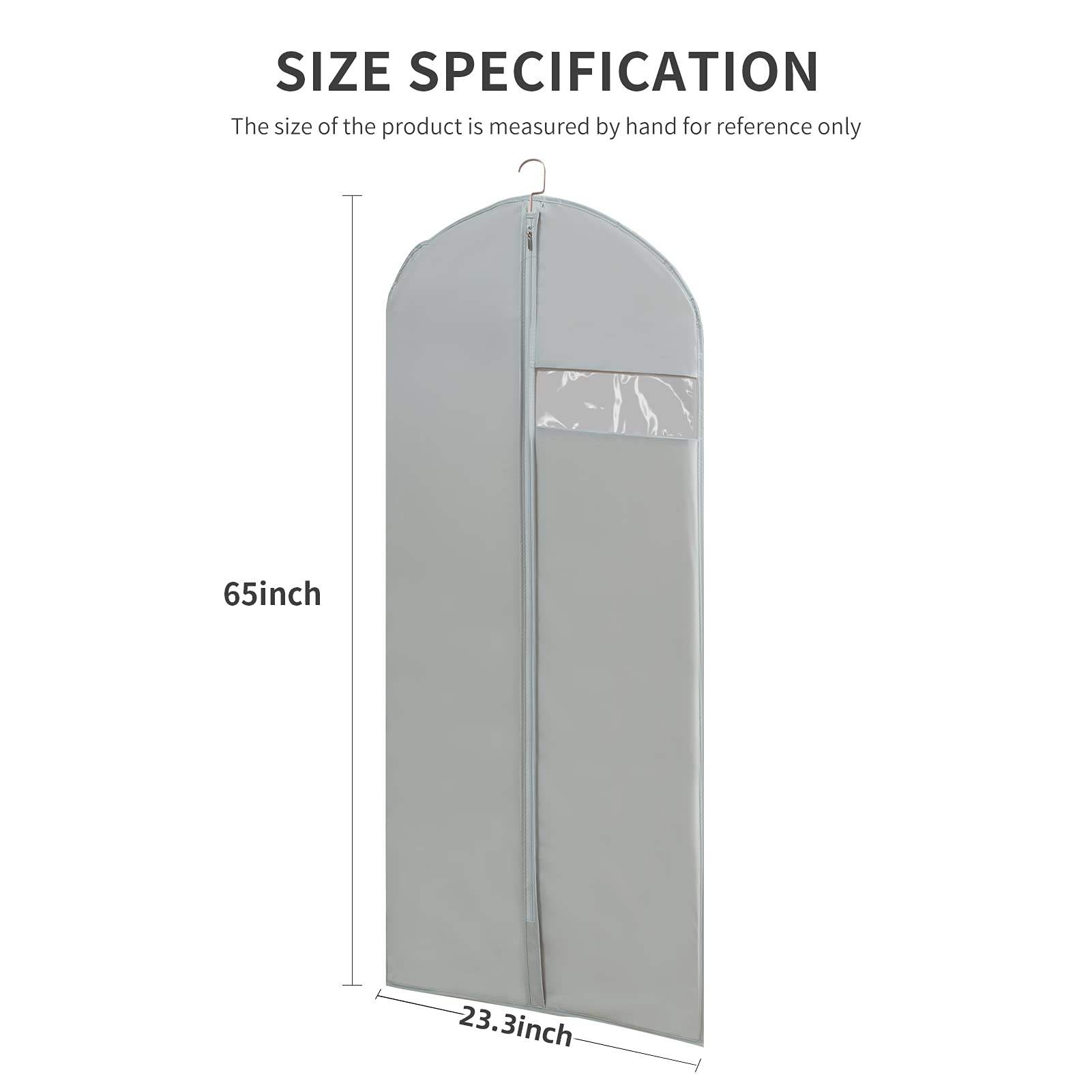 MARMINS storage solution for home or car travel keeps gowns organized.