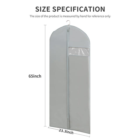MARMINS storage solution for home or car travel keeps gowns organized.