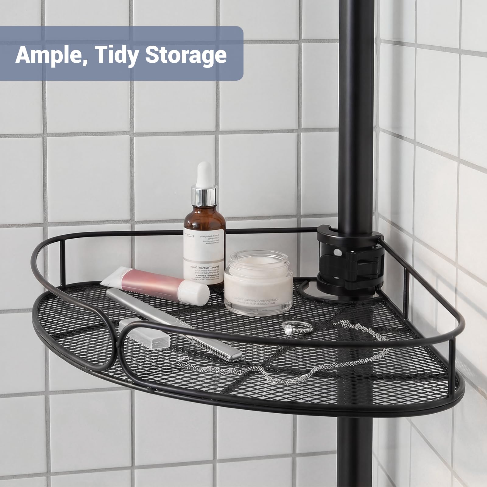 Marovitax open-mesh shelves promote airflow and quick drying