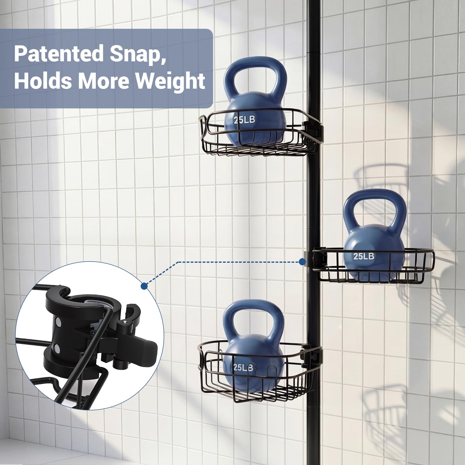 Marovitax tool-free assembly for quick setup without drilling
