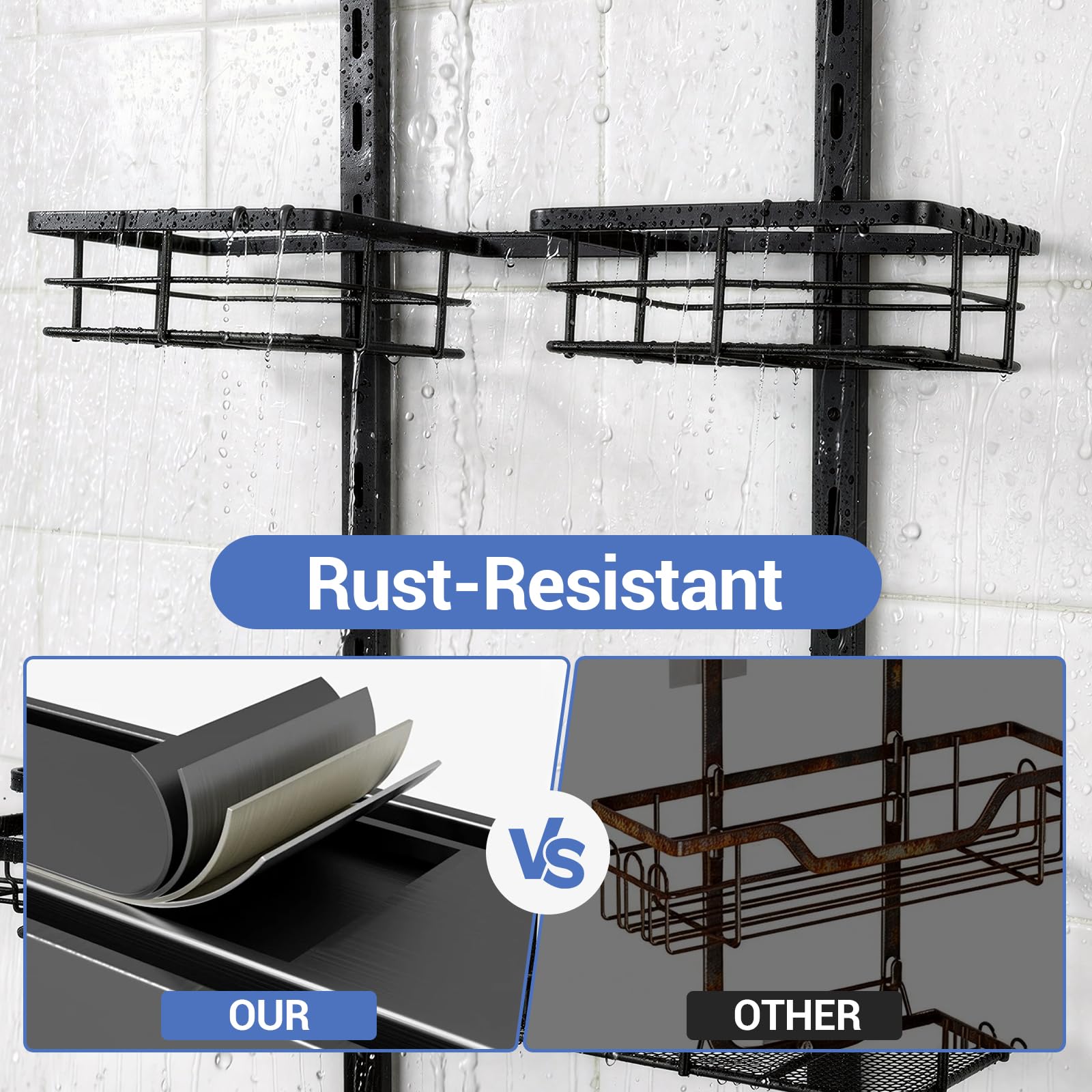 Marovitax sturdy fixation brackets ensure a secure non-slip fit