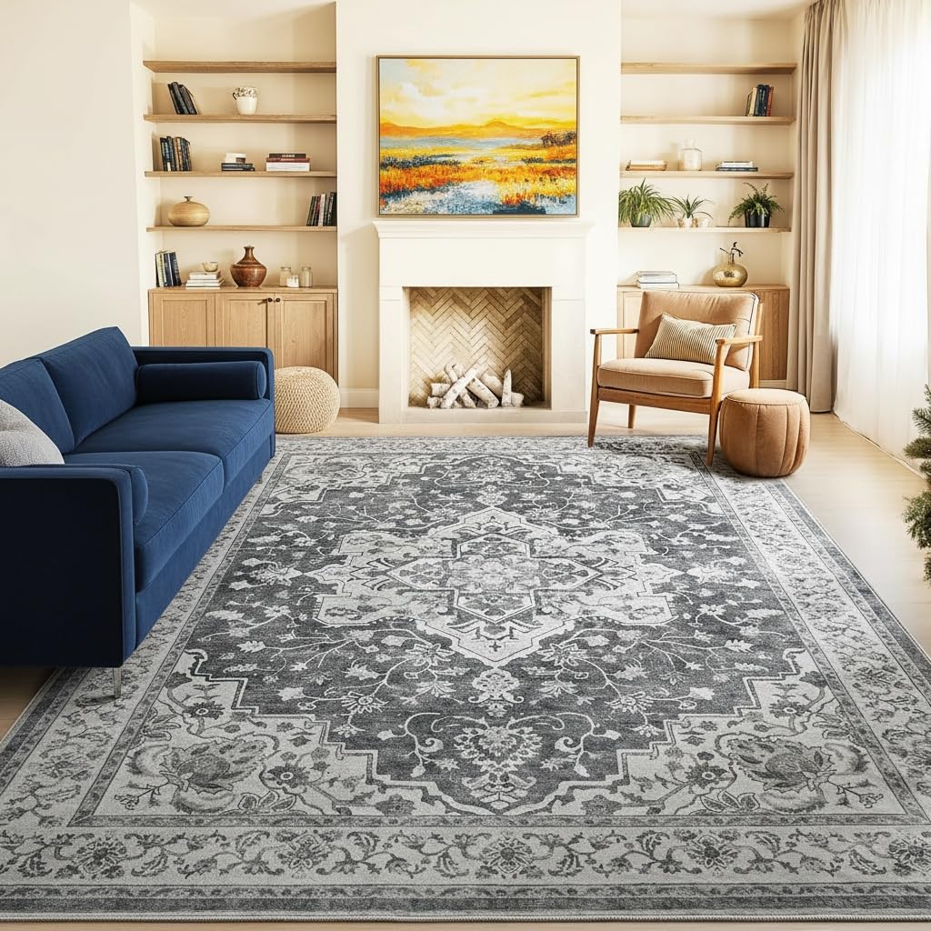 Marsail 8x10 rug with soft texture for cozy comfort and easy cleaning.