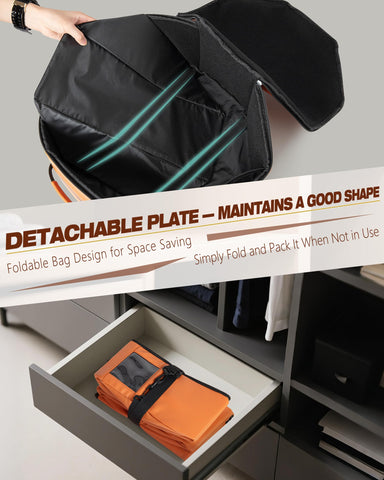 Marscamd vegan leather close-up highlighting easy cleaning and durable texture.