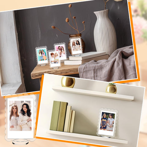 Marspark multi-use memory frame fits photos, postcards, or keepsakes.