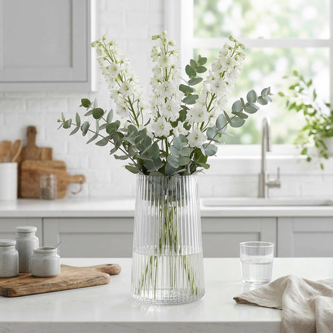 MARTAGE vase on dining table adds elegant home decor