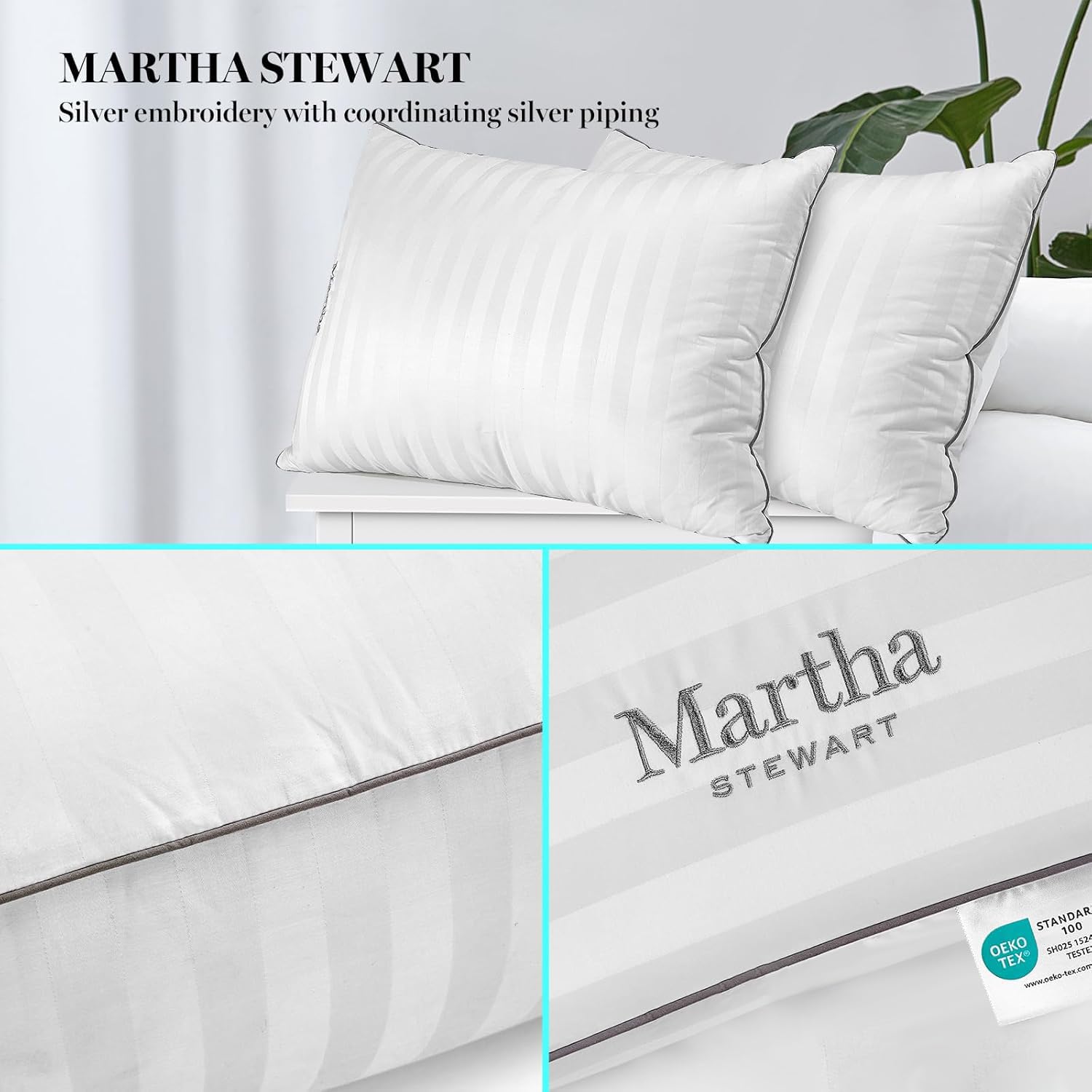 Martha Stewart Hotel Collection 2-pack king size for hotel-like home comfort