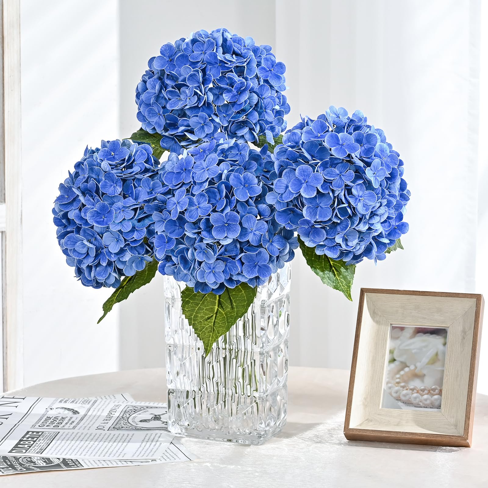 MARTINE MALL full bouquet view shows lush size for centerpieces