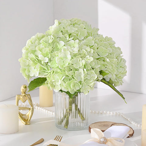 Martine Mall hydrangea arrangement ideas for home and office.